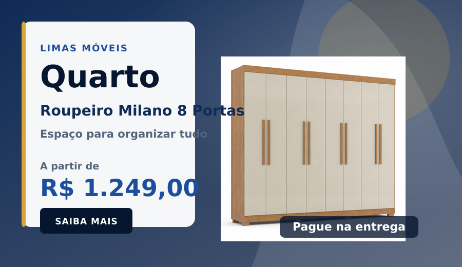 Guarda-roupa Casal